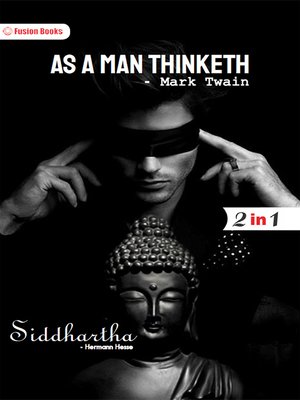 cover image of As A Man Thinketh and Siddhartha